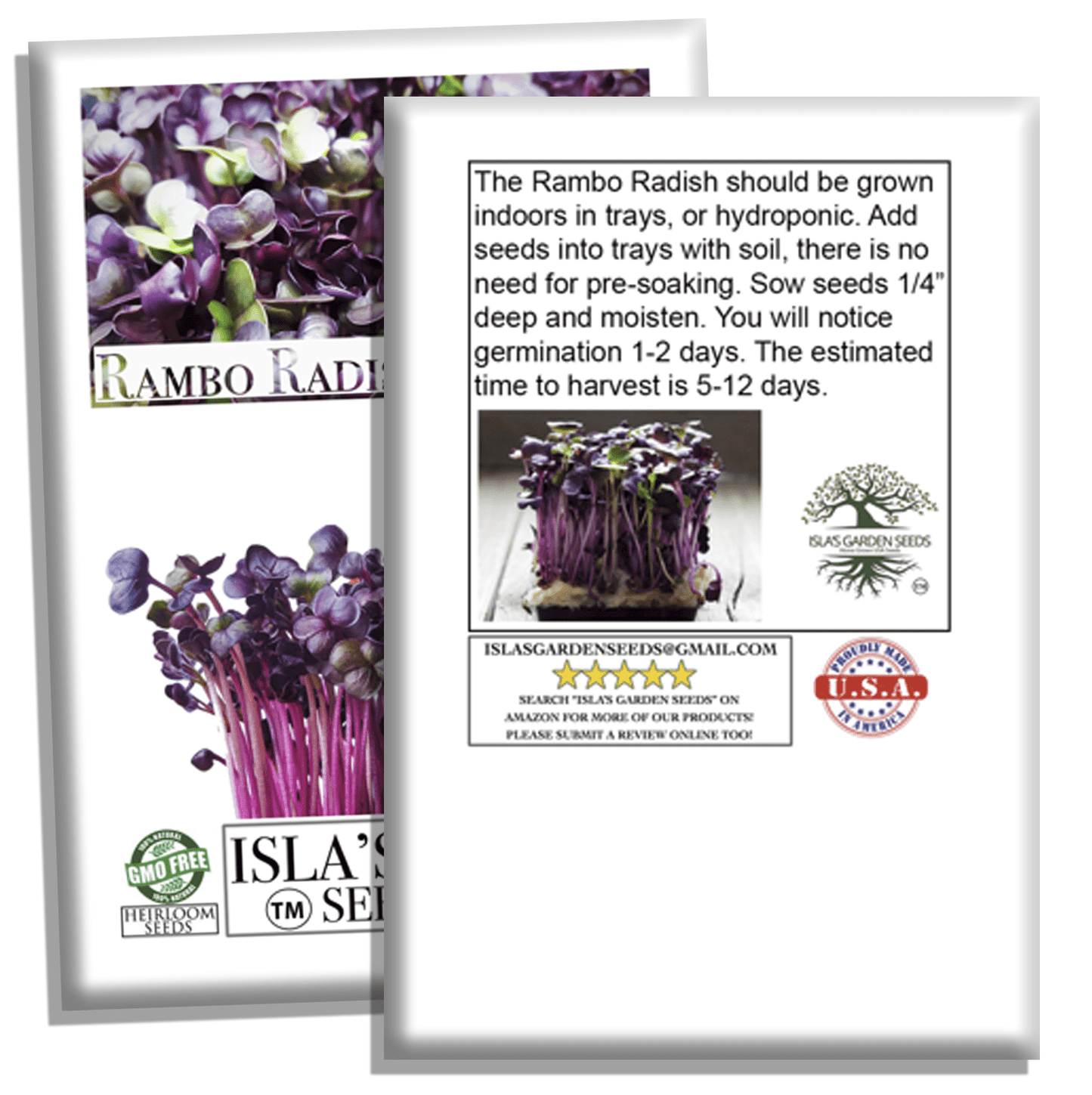 Rambo Radish | 200 Seeds/Pk