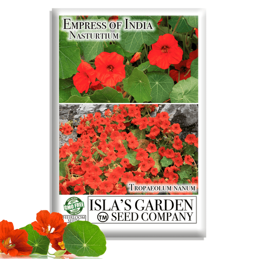 Empress of India Nasturtium | 50 Seeds/Pk