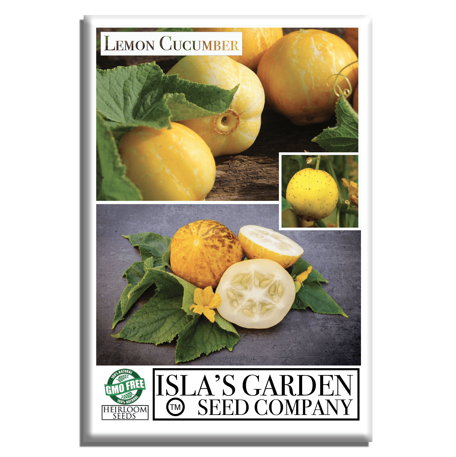 Lemon Cucumber | 125 Seeds/Pk – Isla's Garden