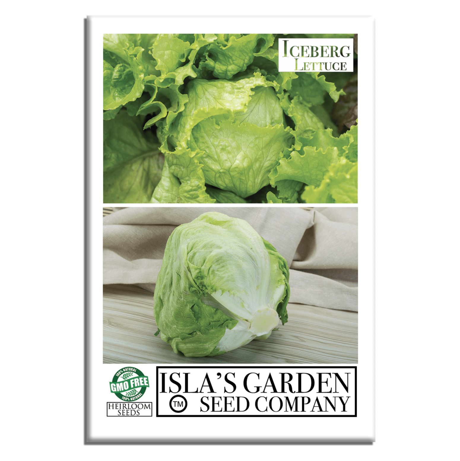 Iceberg Lettuce | 2500 Seeds/Pk – Isla's Garden