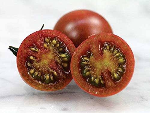 Black Cherry Tomato Seeds, 25 Heirloom Seeds Per Packet, Non GMO Seeds