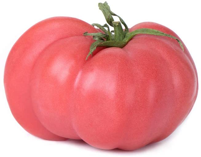 Pink Brandywine Tomato Seeds, 100 Heirloom Seeds Per Packet, Non GMO Seeds