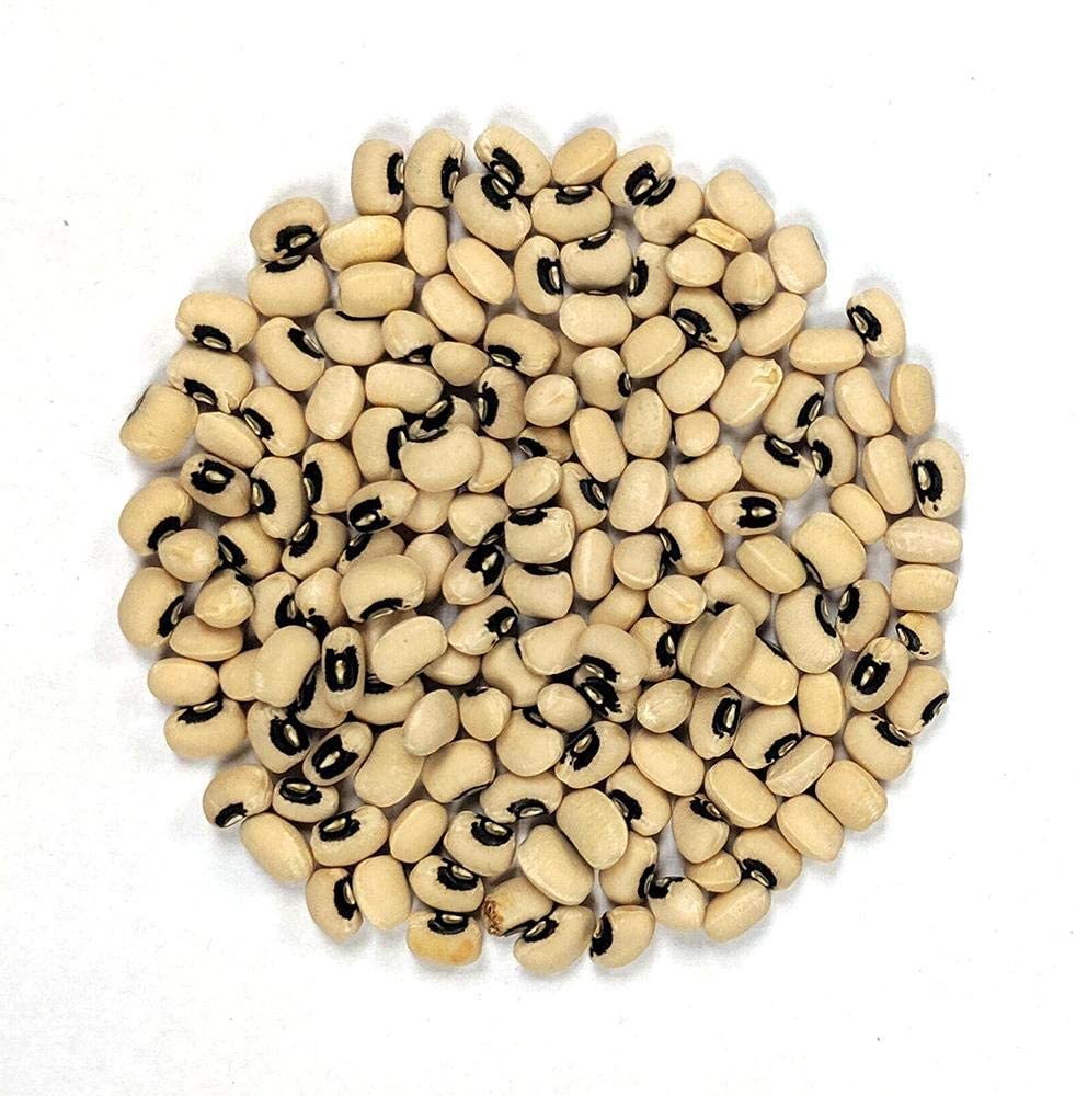 California Black Eye Cowpeas Bush Beans, 50 Heirloom Seeds Per Packet, Non GMO Seeds