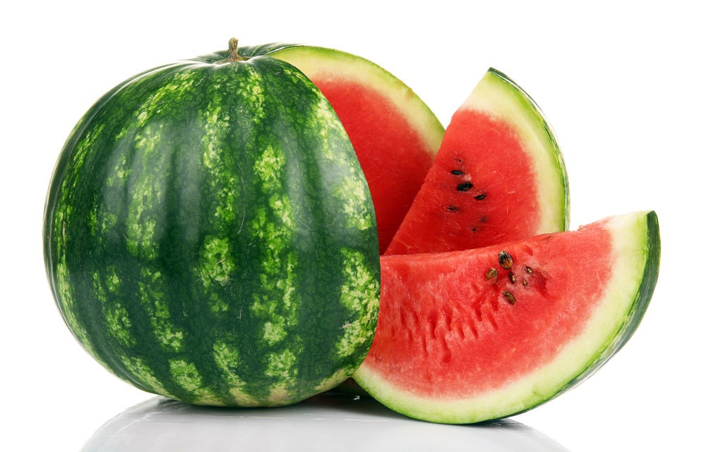 Crimson Sweet Watermelon Seeds, 150 Heirloom Seeds Per Packet, Non GMO Seeds, Botanical Name: Citrullus lanatus