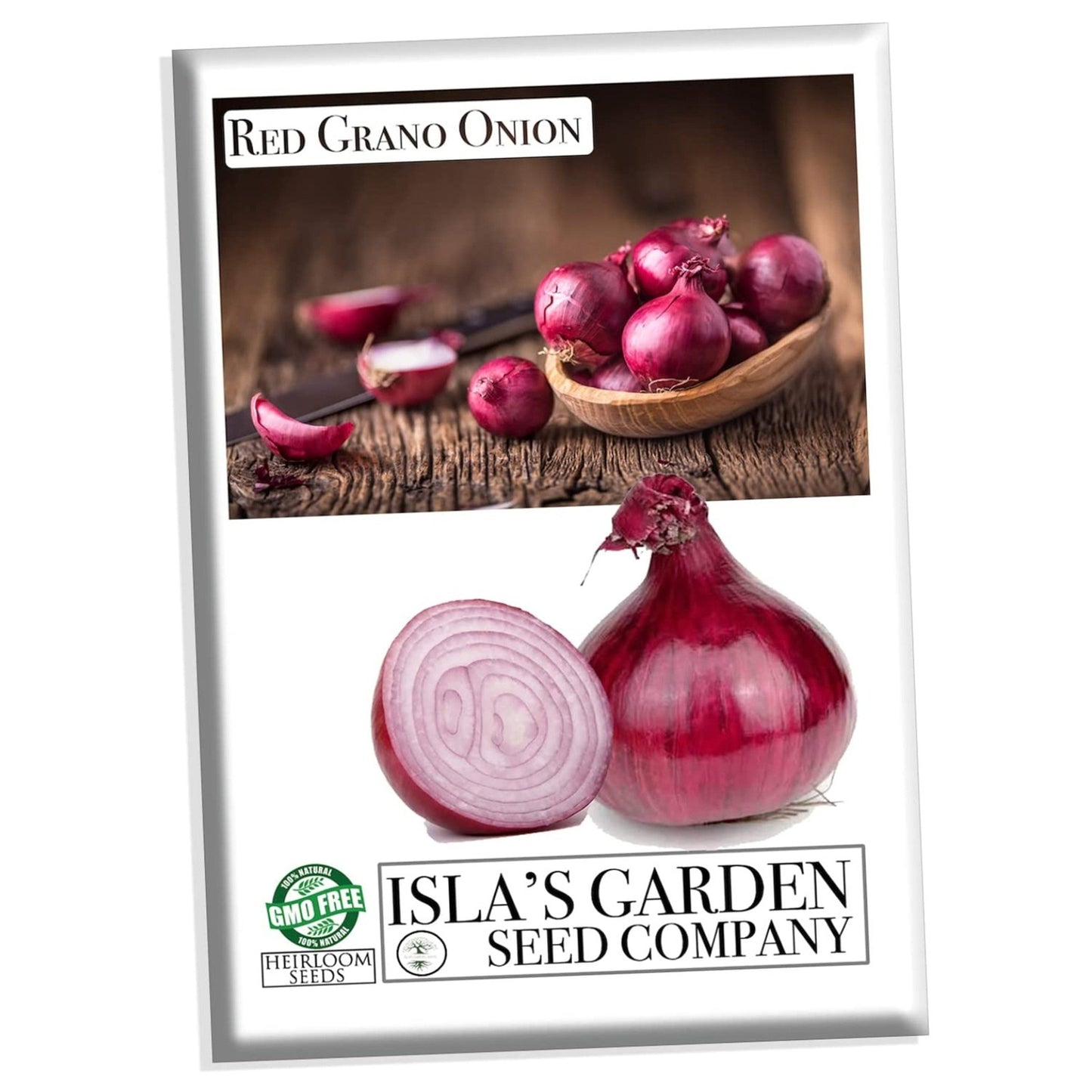 Red Grano Onion Seeds, 300 Heirloom Seeds Per Packet, Non GMO Seeds