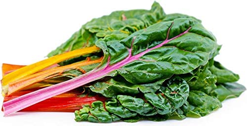 Swiss Chard Rainbow Seeds, 300 Heirloom Seeds Per Packet, Non GMO Seeds