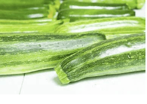 Italian Striped Zucchini, 100 Heirloom Seeds Per Packet, Non GMO Seeds
