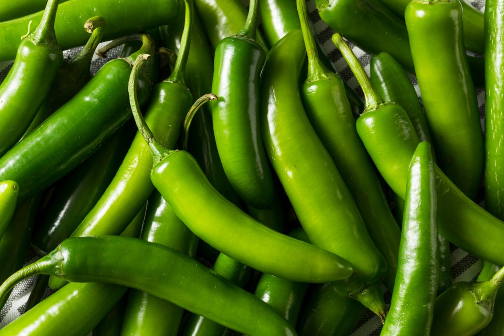 Serrano Hot Pepper Seeds, 100 Heirloom Seeds Per Packet, Non GMO Seeds
