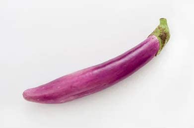 Slim Purple Eggplant, 30 Seeds Per Packet, Non GMO Seeds