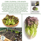 Red Romaine Lettuce | 1000 Seeds/Pk