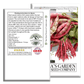 French Horticulture Beans Borlotti | 50 Seeds/Pk