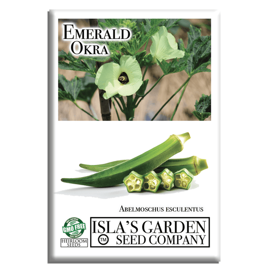 Emerald Okra | 50 Seeds/Pk
