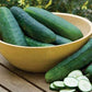 Crispy Green Hybrid Cucumber, 25 Heirloom Seeds Per Packet, Non GMO Seeds