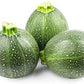 Round Zucchini Summer Squash, Eight Ball Squash , 40+ Heirloom Seeds Per Packet