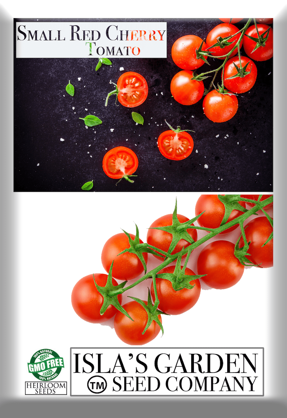 Small Red Cherry Tomato Seeds, 500 Heirloom Seeds Per Packet, Non GMO Seeds